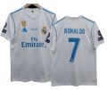 RONALDO REAL MADRID  FOOTBALL SOCCER white JERSEY. 