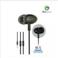 Original Blue Spectrum M5 / M-5 / M 5 Handfree Stereo Earphones High Base HandsFree EarPhone / handfree for gaming / handfree for. 