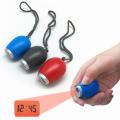 Portable Digital Projection Alarm Clock Key Chains Mini Projector LED Clock Carry Time Flashlight Clock Hanging Rope Table Decor. 