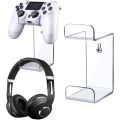 Universal Game Controller Holder Wall Mounted Headset Stand for PS4. 