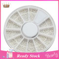 Nail Art Bead Multi-use Silver Nail Art Beads Wheel. 