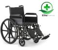 Imported Wheelchair With Detachable Elevating Legrest. 