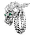 Unique Men's Chinese Dragon Ring Cool Cycling Men and Women's Rings Size Adjust. 