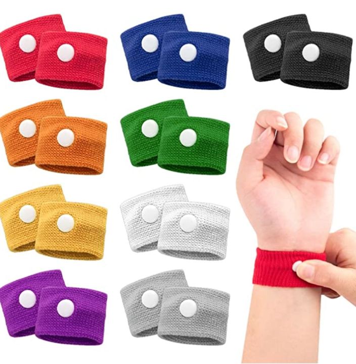 Seasick Anti Nausea Wristbands Anti Motion Sickness Wristbands Wrist Bands Sports Safety Wrist Support