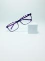 Square Magenta Eyeglasses 2392-8. 
