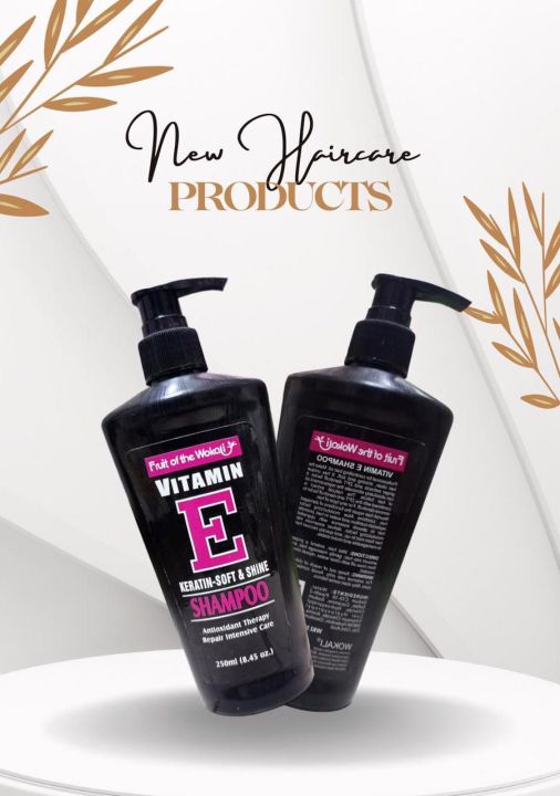 Wokali Vitamin E Keratin Boosted Shampoo Hair Control Soft & Shine