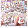 Amamia Stationery Stickers Cute Girl Kids Hand Account Scrapbook Cartoon Graffiti Stickers. 