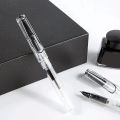 Baoke Transparent Ink Pen - Fountain Pen - Fountain ink pen - School Pen - School Accessories - inkpen. 