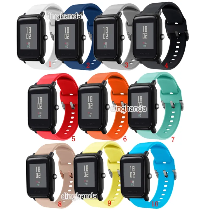 Soft%20Silicone%20Band%20Strap%20for%20Huami%20Amazfit%20Bip%20Lite%20Bip%20S%20U%20-%20Image%203