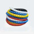 2meters 8mm 10mm Line Organizer Pipe Protection Flexible Spiral Wrap Winding Cable Wire Protector Cable Sleeve Cover Tube. 