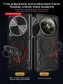Armor Slide Camera Funda For Realme 13 Pro Case Magnetic Ring Stand Cover For Realme 13 Pro+ 13 Plus Realme13+ 5G Coque. 