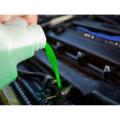 Car Engine Coolant Water. 
