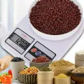 10kg Digital Electronic Kitchen Scale , Mini Weight Machine , Multifunction Food Weighing Scale, Measuring Scaling Machines , Vegetable Dry Fruit Scales Portable Liquid Kitchen Weighing Household Food Cooking Scales , Capacity 1000gX1g / 353ozX0.1oz. 