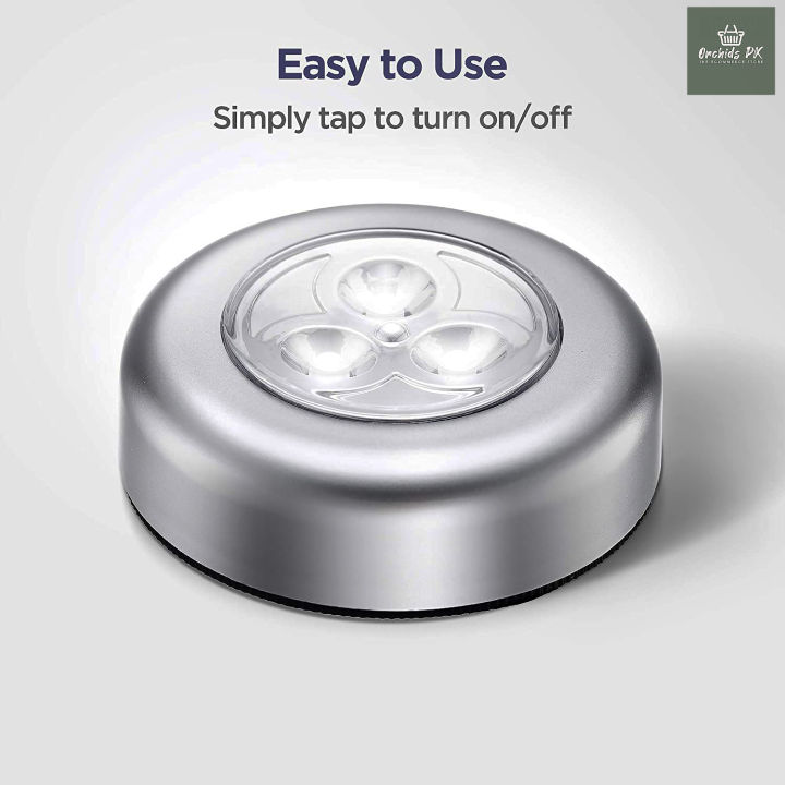 3%20LED%20Push%20Touch%20Lamp-Mini%20Wireless%203%20LED-Light%20Touch%20Lamp-Led%20Tap%20Touch%20Light%20Stick-on-Cabinet%20Closet%20Night-Kitchen%20Night-Wardrobe%20Light-Button%20Touch%20Lights-Mini%20Led%20Lamp-Mini%20LED%20Bulb-Wall%20Light%20Operates-Children%20Night%20Light%20-%20Image%203