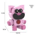 New Smiling Critters Figure Building Blocks Toys Smiling Cat Rabbit Dog Bear Blocks Cartoon Periphery Toys Kids Xmas Gifts. 