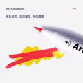Arrtx Acrylic Marker Soft Tip Single Absolute Purple A/B 30 Colors Waterproof and Quick-Drying Color-Resistant. 