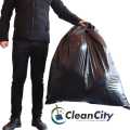 Garbage Bags For Dustbin Size W-18x L-24 Pack Of 2 Rolls 35pcs x 2 total 70 bags. 