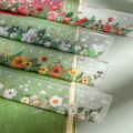 Plant Clear Ruler - Acrylic Ruler 5.91inch School Ruler With Centimeters. 