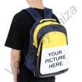 Design Your Own Custom Printed Picture School Bag. 