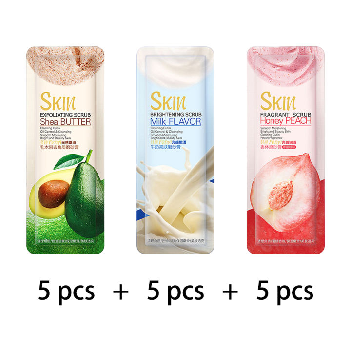 Body Scrub Dove|shea Butter Body Scrub 15pcs Set - Deep Cleansing & Moisturizing