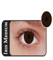 Lens for Damage Eye Extended Wear Iris Medium+Free Kit. 