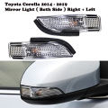 Toyota Corolla Side Mirror Indicator (2015-2019) - 2 Piece (Right Side + Left Side). 