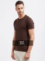 Coffee Brown T Shirt (Premium Quality Fabric) Plain by Big Zee Collections. 
