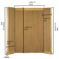 Set of 3 Imported Evaporative Air Cooler COOLING PADS (26"*21" BACK, 26"*12" SIDES) 5090 1 INCH width. 
