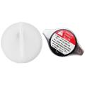 Radiator Coolant Reservoir Overflow Recovery Tank Cap with Radiator Cap for Honda Acura CL TL Accord Civic Prelude. 