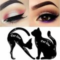 Women Cat Line Eye Makeup Eyeliner Unique Stencils Templates Makeup Tools     1. Thoughtful design for woman's eye beautiful.     2. With 10 different style, it can meet most of your needs.     3. Easy and convenient to use,portable size, easy to carry. r. 
