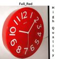 High Quality New Wall Clock -  Modern 13 inch Wall Clock  Non-Ticking Design for Bedrooms, Living Rooms & Offices with 3D numbers - Stylish Quartz Timepiece for Home Décor – Quiet, Minimalist, Battery-Operated Clock – Perfect for Any Space - Wall Clock. 