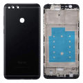 Honor 7x Middle Frame Housing with Power Volume Buttons & Camera Lens Complete Body Casing Replacement 7x - Black - Premuim Material. 