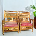 Pure Wooden Sofa Set 4Seater. 