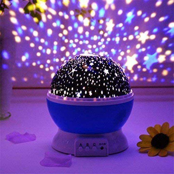StarMaster Dream Rotating Projection Lamp Room Decor Lights Stars Sky LED Night Light Table Night Lamp Battery USB Night Light For Children