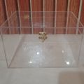 transparent Acrylic Storage Box Gift Package. 