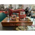 TAJ SEWING MACHINE REGD # 578733. 