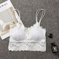 New Bras For Women Sexy Lingerie Lace Floral Bralette Bra Tank Camis Underwire Lace Bra Crop Tops Brassiere bralette.. 