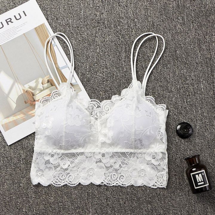 New Bras For Women Sexy Lingerie Lace Floral Bralette Bra Tank Camis Underwire Lace Bra Crop Tops Brassiere bralette.