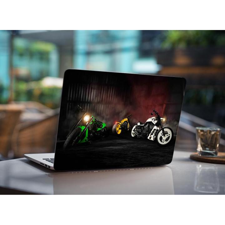 NLC Motorcycles HD, bikes, bikes and motorcycles Laptop Notebook Skin Sticker Cover Art Laptop Skin Fits 13.3" 14" 15.6" 16"