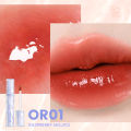 FOCALLURE Jelly Watery Lip Gloss High Pigment Long Wear Liquid Lipstick Lightweight Non-sticky Moisturizing Lip Tint Cosmetics. 