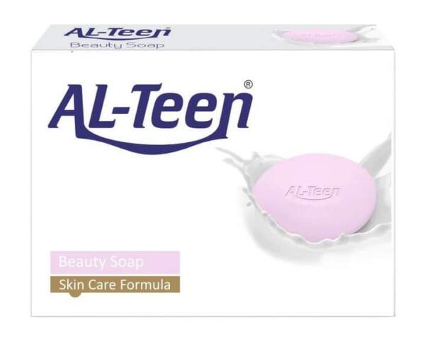 AL Teen Beauty Soap 125g skincare solution for teens, with a nourishing formula to sensitive and youthful skin It keeps skin soft, smooth, preventing acne and breakouts, suitable for acne-prone, oily, and dry skin types.