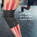 Elastic Knee Wrap Compression Bandage Brace Support for Legs Movement. 