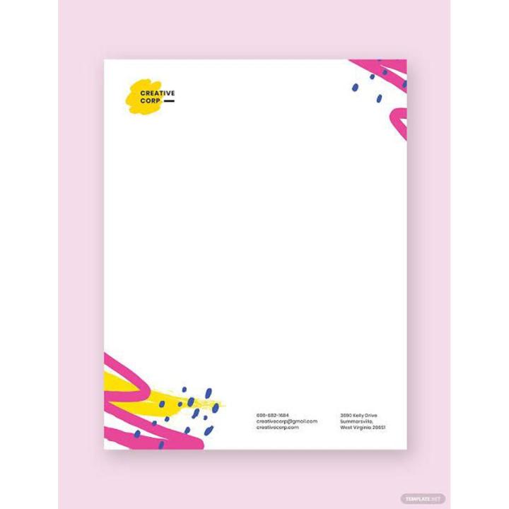 Customized letterhead 4 colour printing (Minimum Qty: 1000pcs)