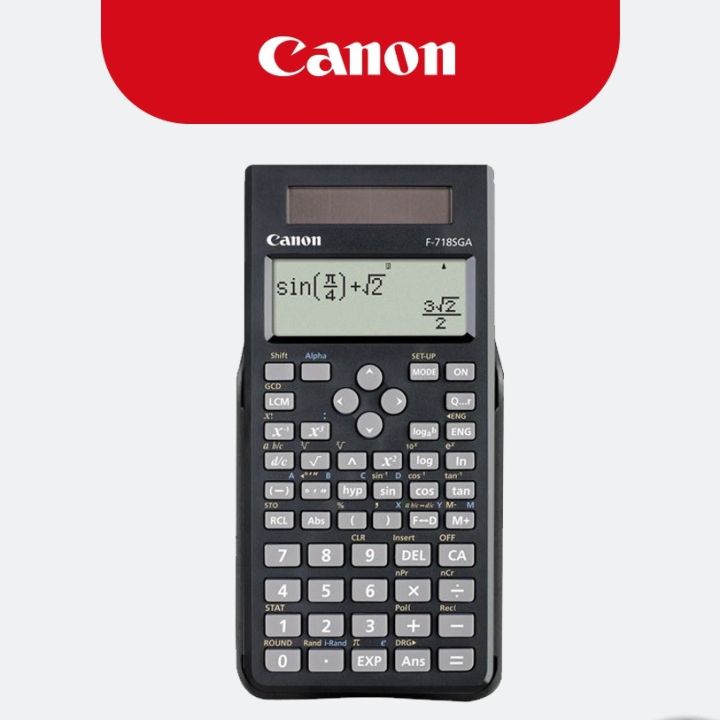 Canon F-718SGA Scientific Calculator (Black)