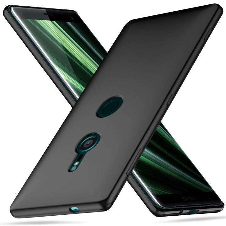 Sony Xperia XZ3 Soft TPU Case with Camera Bump Protection, Anti-Fingerprint, Shockproof Back Shell