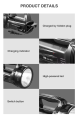 Rechargeable LED High Power Long Range Emergency Light DP-7310. 