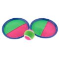 Throw Catch Bat Ball Game Sticky Racket Self-Stick Mitts+Elastic Ball. 