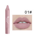 1PC Sexy Dark Red Matte Lipstick Waterproof Velvet Lip Stick Long Lasting Brown Pigments Makeup Easy to Wear Beauty Lips. 