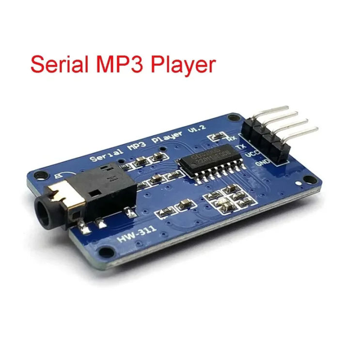 YX5300 UART TTL Serial Control MP3 Music Player Module Support MP3 ...