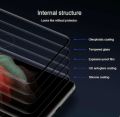 For Samsung Galaxy S21 Ultra Full Glue 3D Tempered Glass Screen Protector with Fingerprint Scanner. 